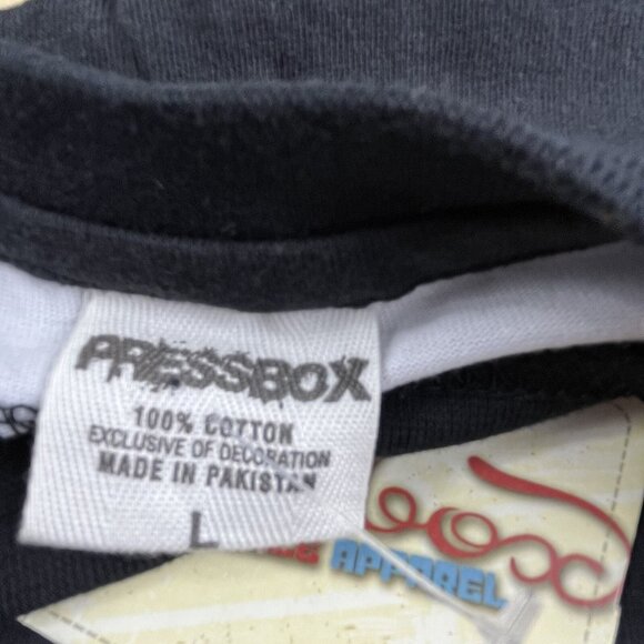 Vanderbilt Commodores Womens Large black Spirit Jersey Double Wing Press Box - Picture 4 of 11